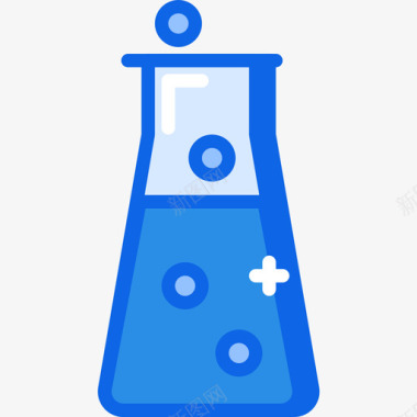 化学教育181蓝色图标图标