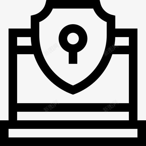 安全编程35线性图标svg_新图网 https://ixintu.com 安全 线性 编程