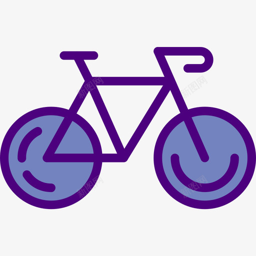 自行车旅行154线性颜色图标svg_新图网 https://ixintu.com 旅行 线性 自行车 颜色