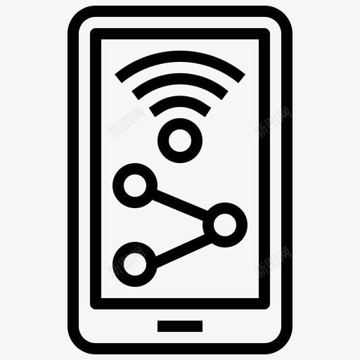 免费wifi标牌信号图标svg_新图网 https://ixintu.com wifi 休闲 信号 免费 旅游 标牌