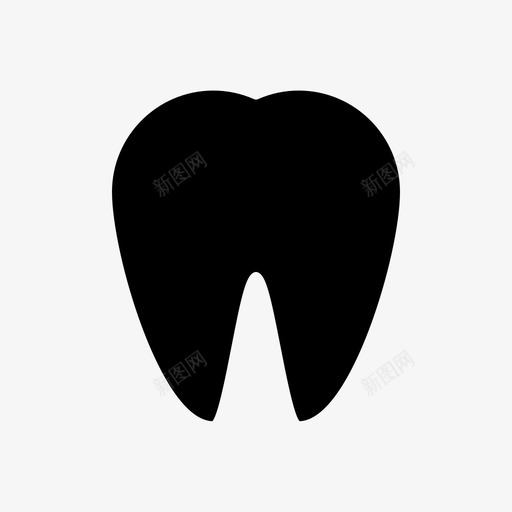 牙齿磨牙嘴图标svg_新图网 https://ixintu.com 字形 工具 牙齿 磨牙 设置