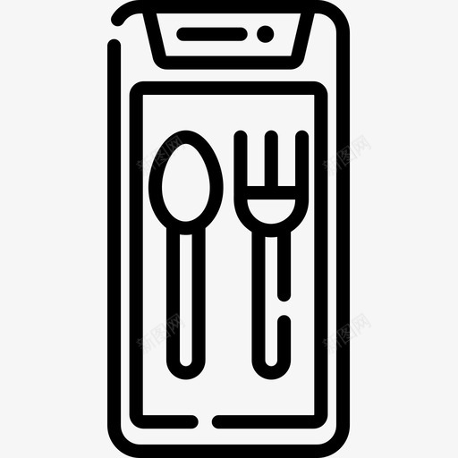 点餐送餐2直系图标svg_新图网 https://ixintu.com 点餐 直系 送餐