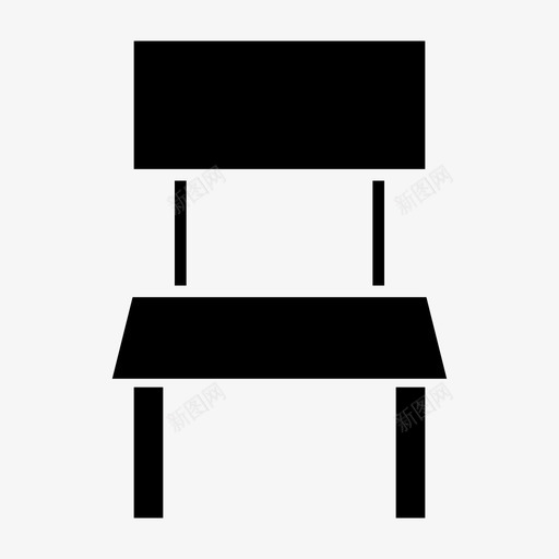 椅子家具座位图标svg_新图网 https://ixintu.com 坐 家具 工具和设置雕文 座位 椅子 等候椅
