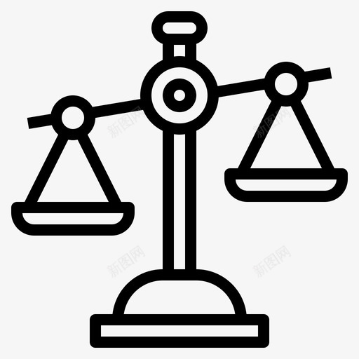 法律平衡判断图标svg_新图网 https://ixintu.com 公正 判断 商业 平衡 成功 法律 规模