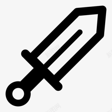 剑刀匕首图标图标