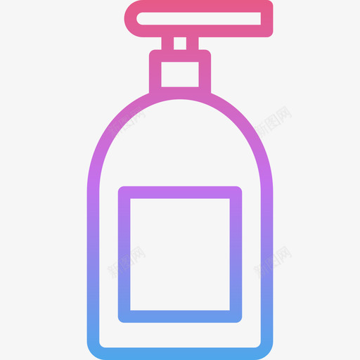 肥皂美容化妆品5渐变色图标svg_新图网 https://ixintu.com 渐变色 美容化妆品5 肥皂