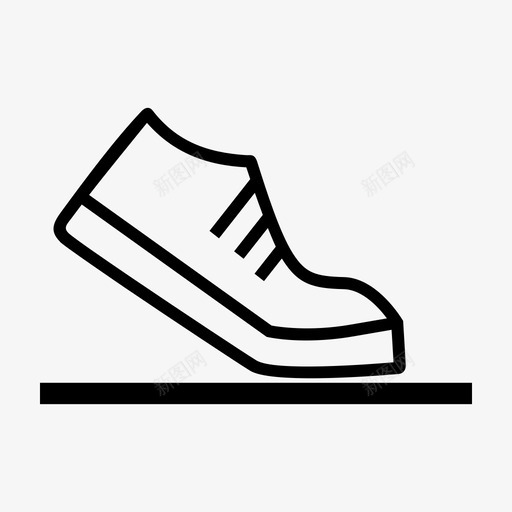 跑步锻炼快速图标svg_新图网 https://ixintu.com 快速 跑步 运动鞋 速度 锻炼