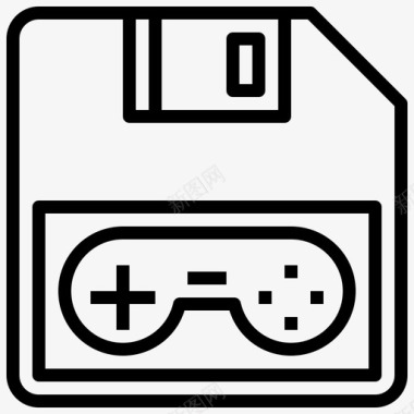 保存游戏电子产品游戏控制台图标图标