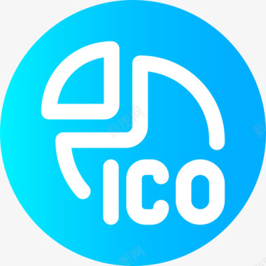 Ico加密货币29循环图标图标