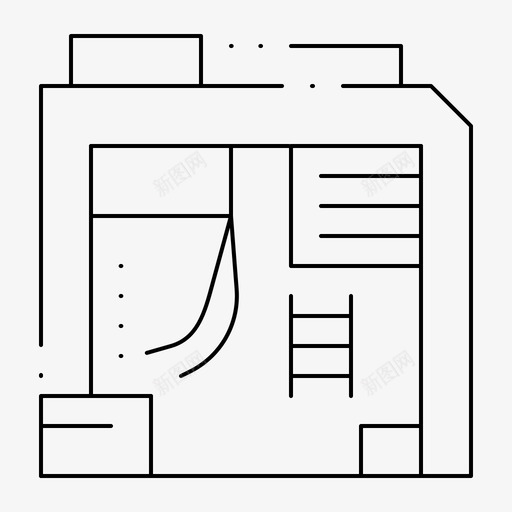 atx机箱计算机图标svg_新图网 https://ixintu.com atx 机箱 硬件 视频制作 计算机