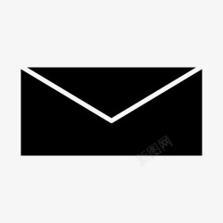秘密设置邮件信封信件图标高清图片