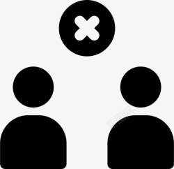 人满人区块关系图标高清图片