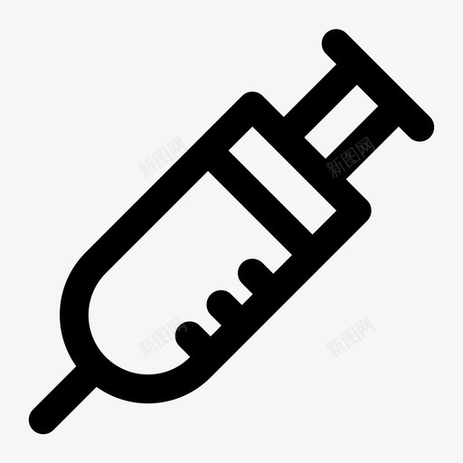 注射器健康医疗图标svg_新图网 https://ixintu.com 健康 医疗 医院 注射器 疫苗