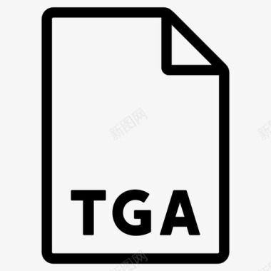 格式tga格式文件图标图标