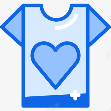 衬衫charity47蓝色图标图标