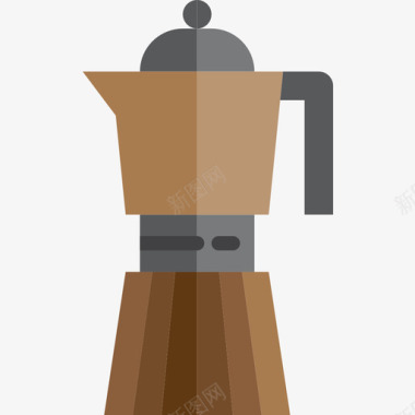 水壶咖啡33平底图标图标