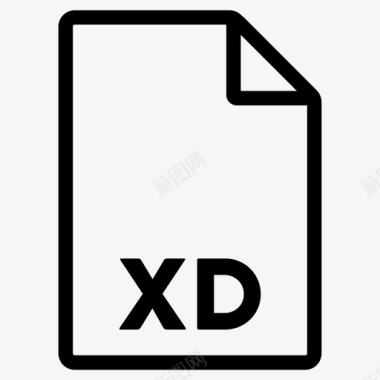 xd格式文件文件格式图标图标