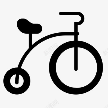 自行车娱乐嘉年华图标图标
