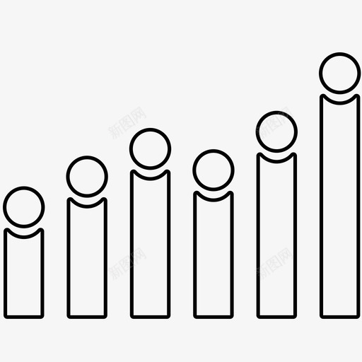 增长金融增长图表图标svg_新图网 https://ixintu.com 图表 增长 增长图表 统计 金融增长