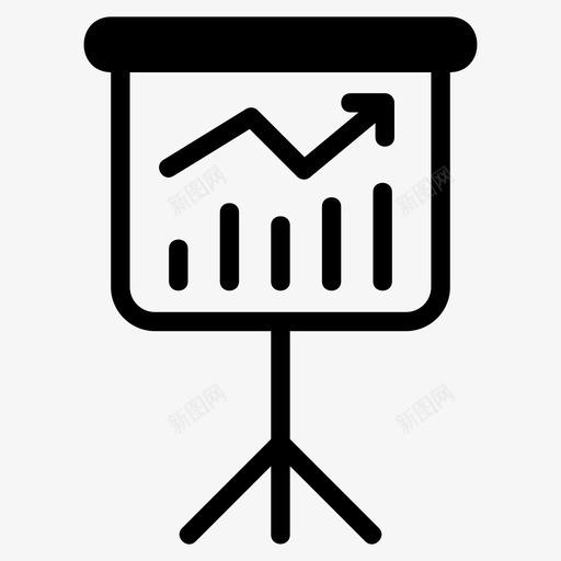演示董事会图表图标svg_新图网 https://ixintu.com 会议 图表 培训 演示 管理 董事会