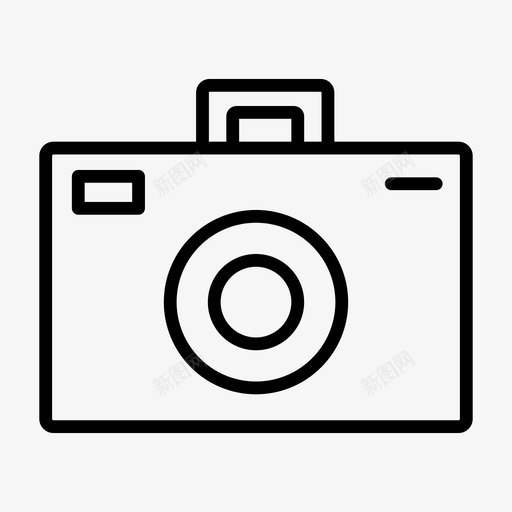 照相机拍摄照片数码相机图标svg_新图网 https://ixintu.com 拍摄照片 拍照 摄影 数码相机 照相机
