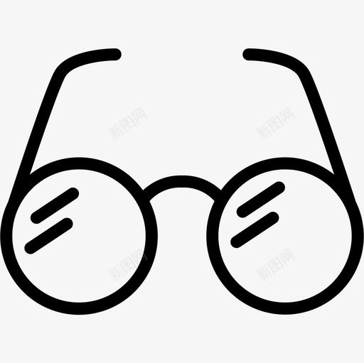 眼镜回到学校64装满图标svg_新图网 https://ixintu.com 回到 学校 眼镜 装满