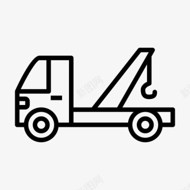 拖车卡车图标图标