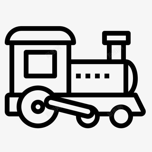 火车婴儿儿童和婴儿图标svg_新图网 https://ixintu.com 儿童 婴儿 火车 玩具 铁路