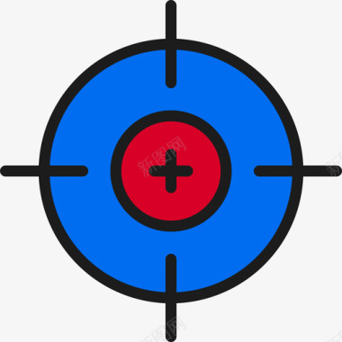 目标武器2线颜色图标图标