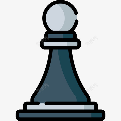 国际象棋市场增长15线性颜色图标svg_新图网 https://ixintu.com 国际象棋 增长 市场 线性 颜色
