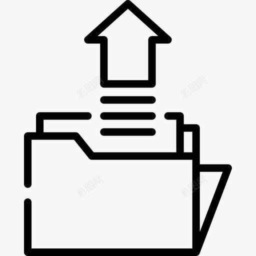 文件夹文件和文件27线性图标svg_新图网 https://ixintu.com 文件和文件27 文件夹 线性
