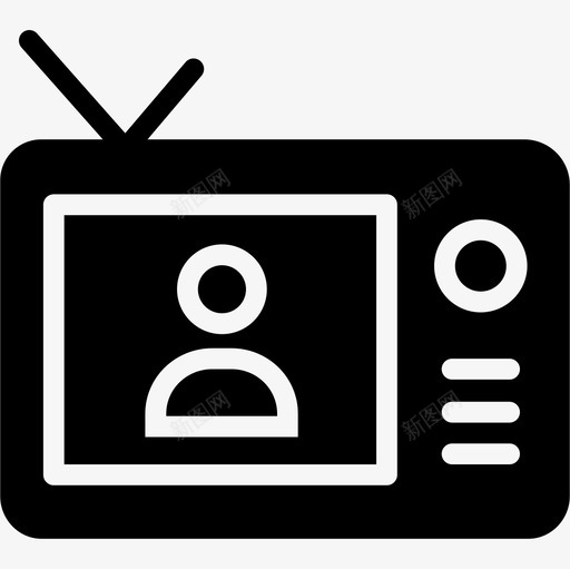 电视教育和学校2可靠图标svg_新图网 https://ixintu.com 可靠 学校 教育 电视