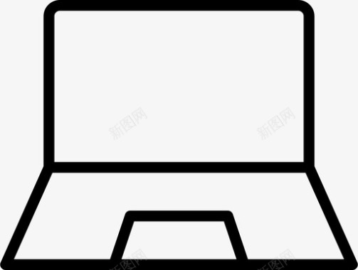 笔记本电脑电脑屏幕图标图标
