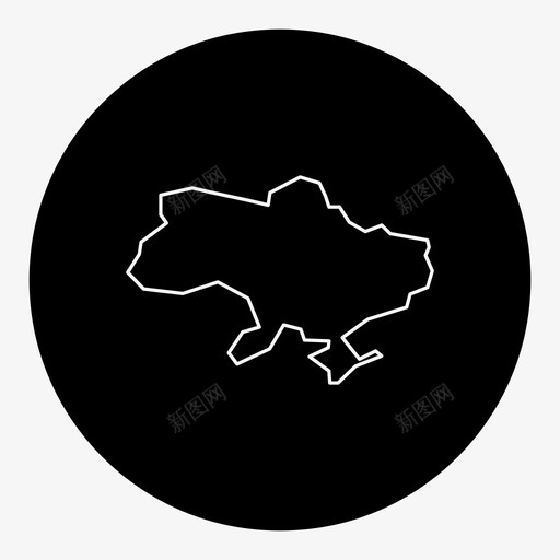 乌克兰地图波罗的海欧洲图标svg_新图网 https://ixintu.com 乌克兰 地图 基辅 欧洲 波罗的海