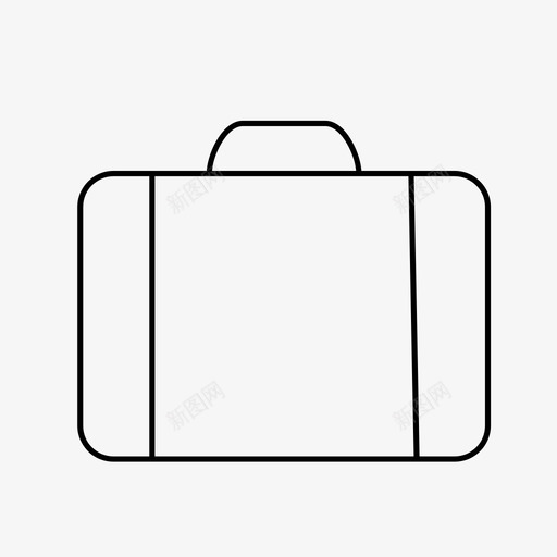 公文包包笔记本图标svg_新图网 https://ixintu.com 公文包 包 后备箱 手提箱 笔记本
