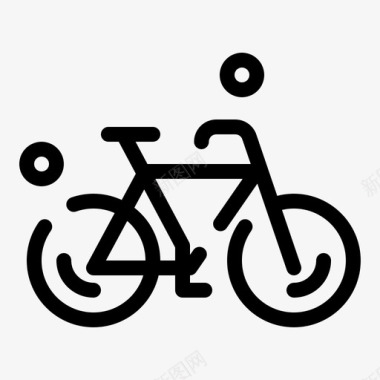 自行车弹簧图标图标
