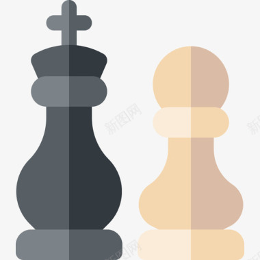 国际象棋策略23平局图标图标