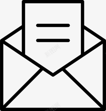 邮件信件短信图标图标
