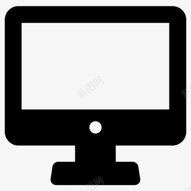 电脑设备显示器图标图标