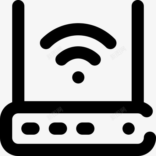 Wifi通讯137轮廓图标svg_新图网 https://ixintu.com Wifi 轮廓 通讯