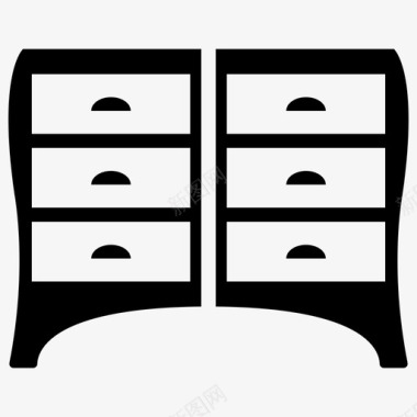 家具橱柜壁橱图标图标