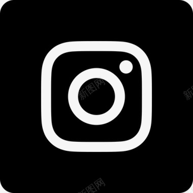 Instagram社交媒体88square图标图标