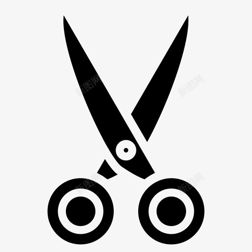 剪刀烹饪设备图标svg_新图网 https://ixintu.com 剪刀 厨房工具 烹饪 设备