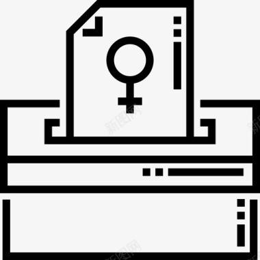 妇女选举权女权主义8直系图标图标