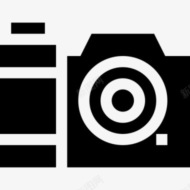照相摄像机幸福5图标图标