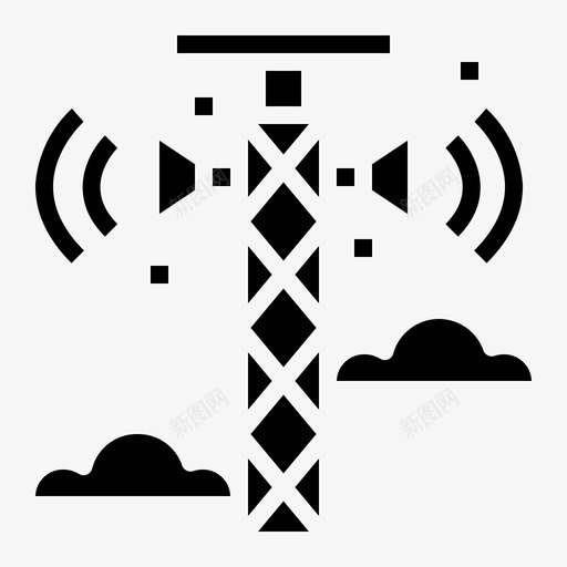 扬声器公告扩音器图标svg_新图网 https://ixintu.com 公告 扩音器 扬声器 无线电台 通信