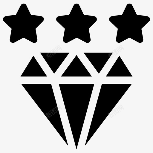 钻石同素异形体水晶图标svg_新图网 https://ixintu.com 合金 同素 宝石 客户关系 异形 形体 星星 水晶 管理 钻石 雕文