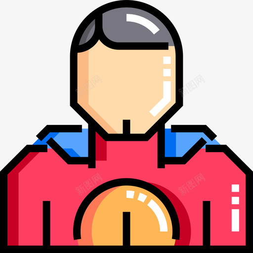 超级英雄超级英雄2线性颜色图标svg_新图网 https://ixintu.com 线性 英雄 超级 颜色