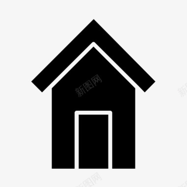 主页建筑房子图标图标