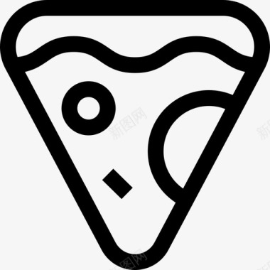 披萨外卖17直系图标图标